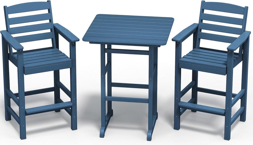 Best Outdoor Furniture – SERWALL 3-Piece Adirondack Chair Set Review