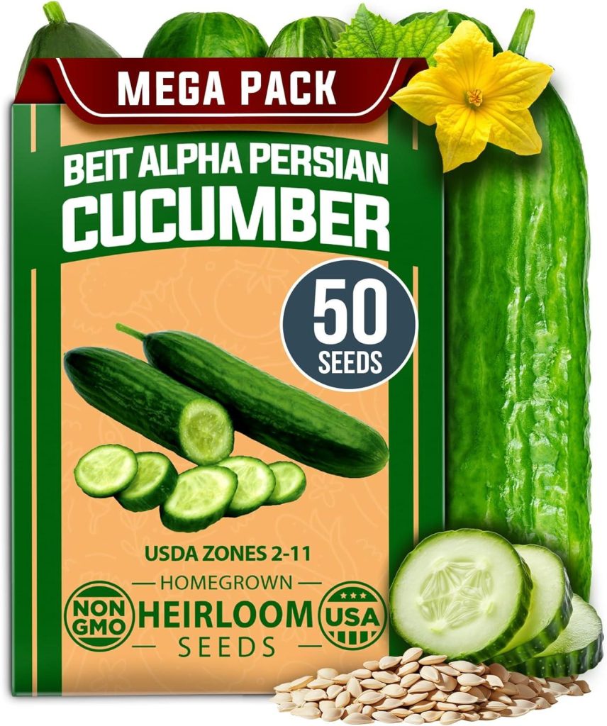 Best Seeds – HOME GROWN Non GMO Persian Cucumber Seeds Review