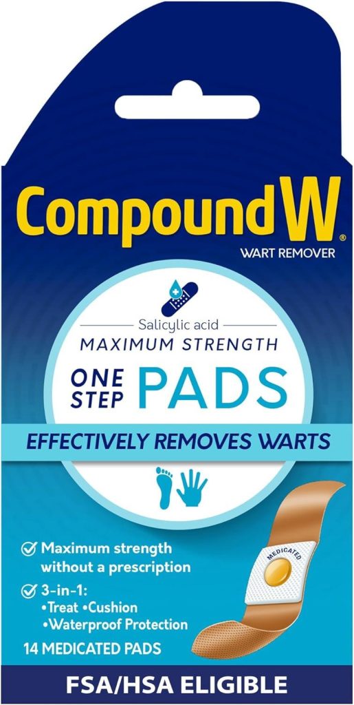 Best Wart Remover – Compound W Maximum Strength One Step Pads Review
