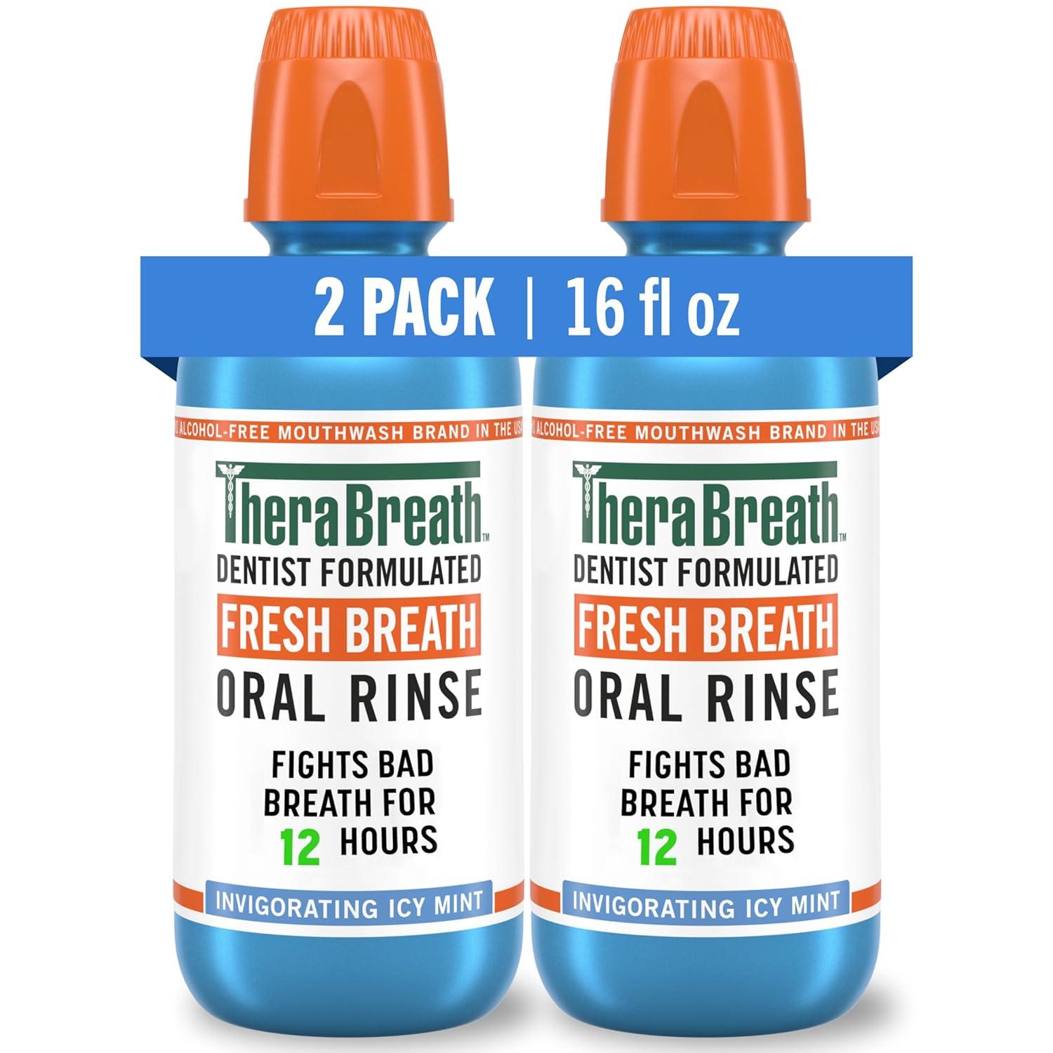 Best Mouthwash – TheraBreath Fresh Breath, Icy Mint Alcohol-Free Review