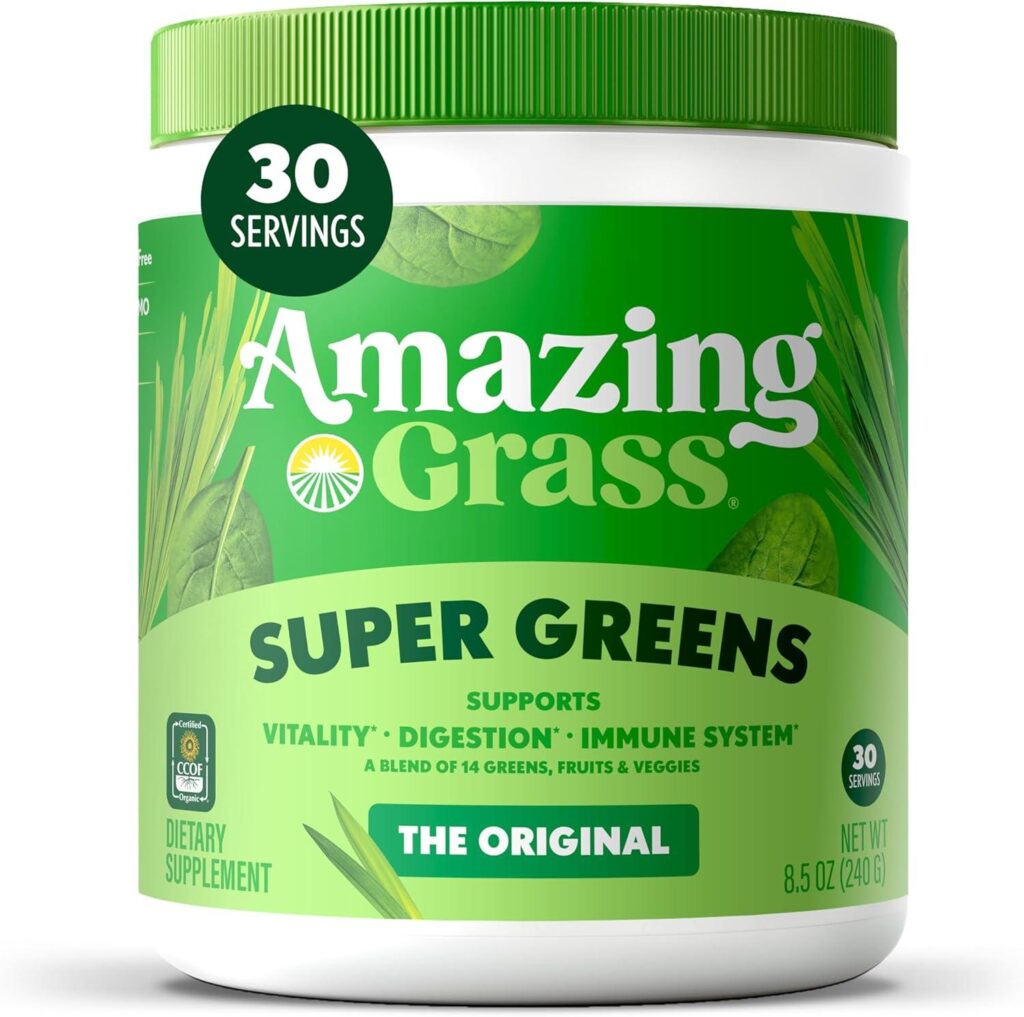 Best Greens Powder – Amazing Grass Greens Blend Superfood Review