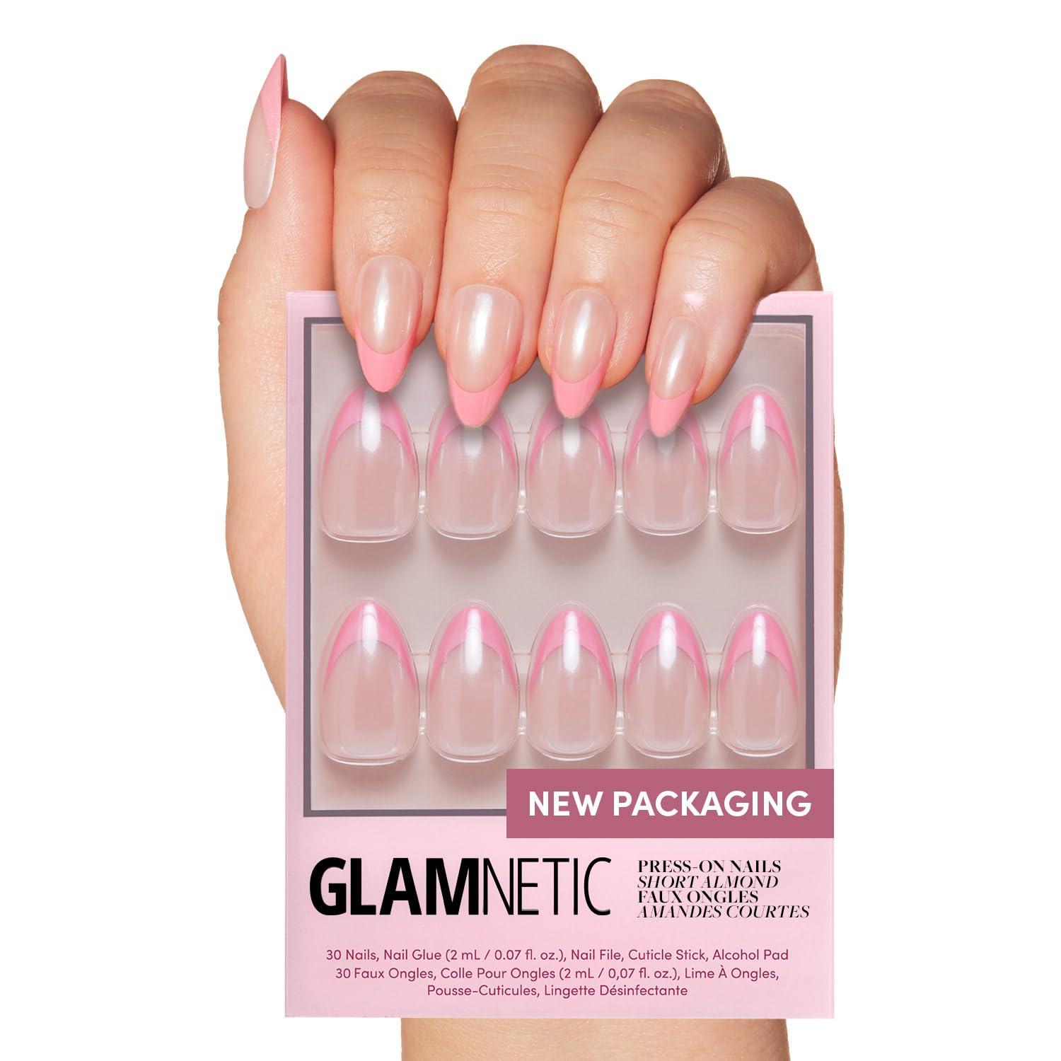 Best Press On Nails – Glamnetic Bubble Gum Glaze Review
