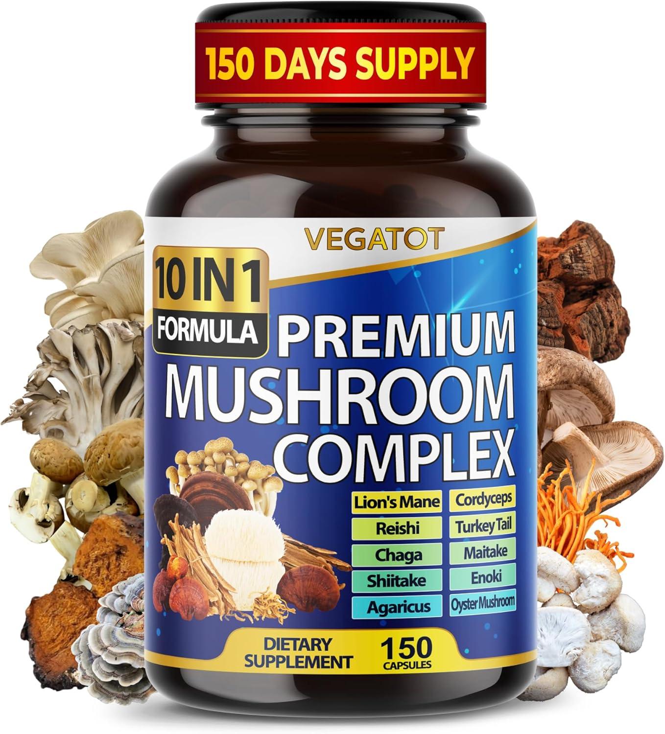 Best Brain Supplement – 10 in 1 High Strength Mushroom Review