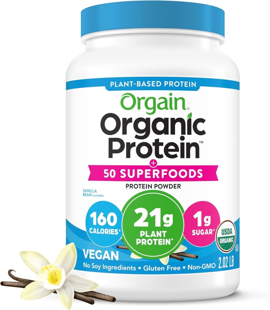 Best Protein Powder – Orgain Organic Vegan Protein + 50 Superfoods Review