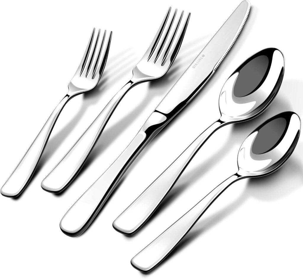 Best Silverware Set – Elegant 40 Piece Stainless Steel Flatware Review