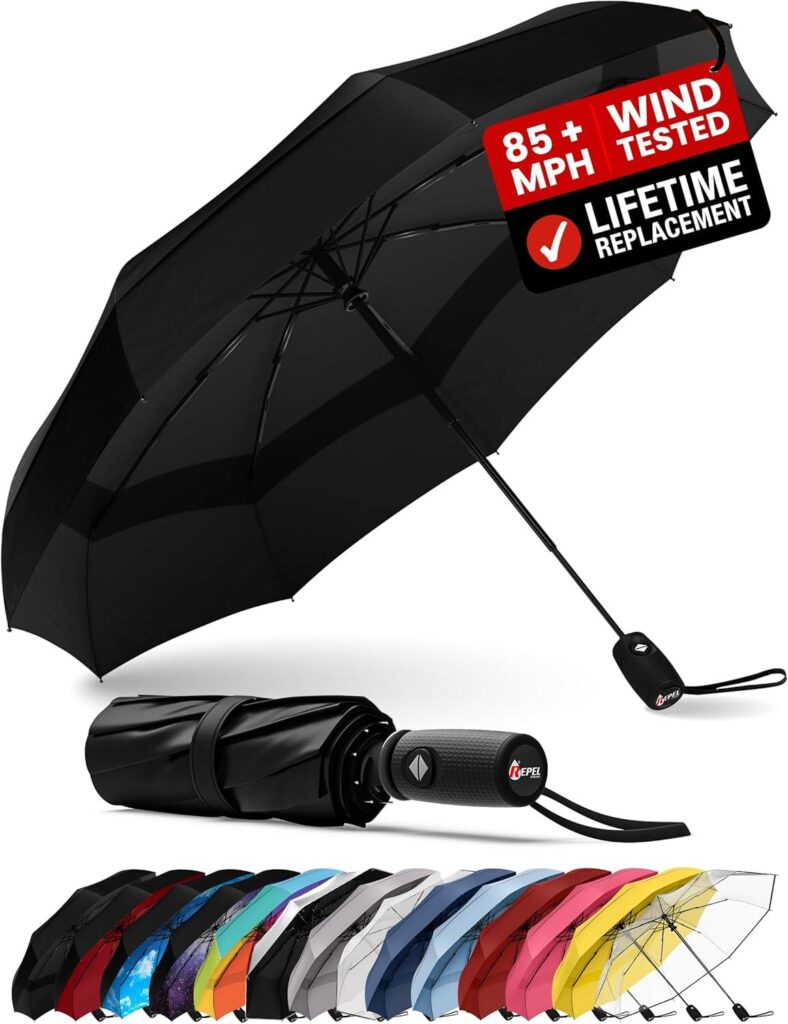 Best Travel Umbrella – REPEL Windproof Auto Folding Umbrella Review