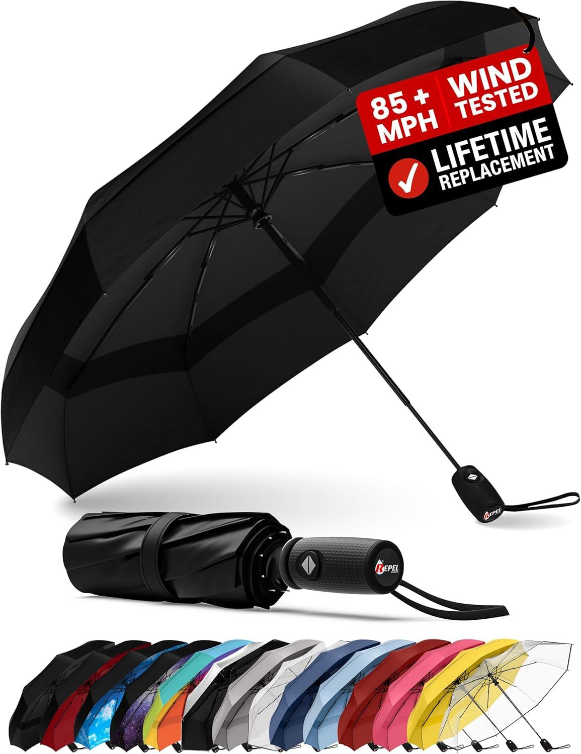 Best Travel Umbrella – REPEL Windproof Auto Folding Umbrella Review