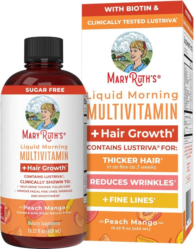 Best Hair Growth Supplement – MaryRuth Organics Liquid Multivitamin Review