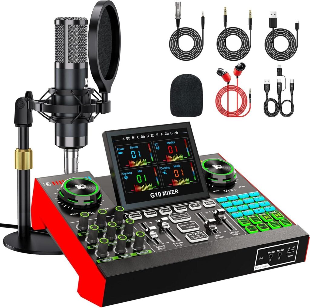 Best Electronics – Podcast Microphone Bundle with Audio Mixer Review