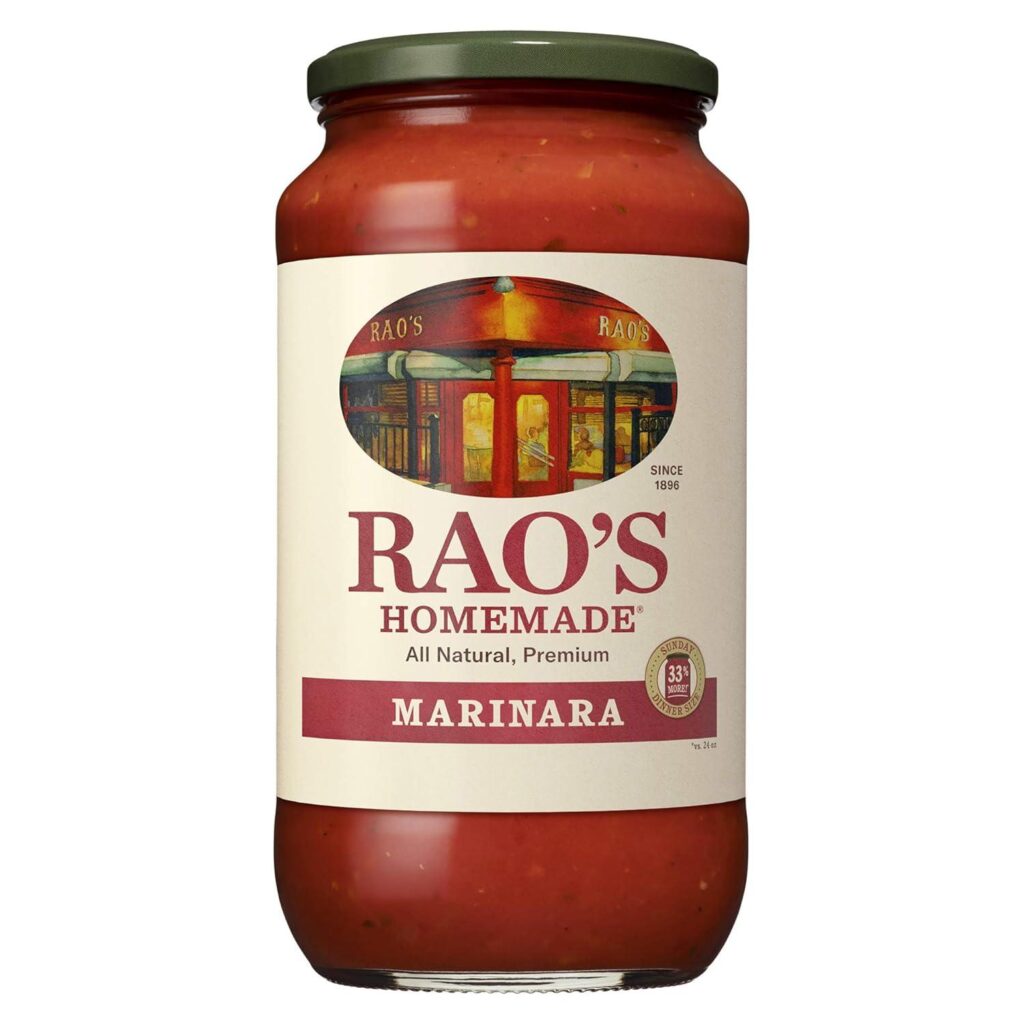 Best Pasta Sauce – Rao’s Homemade Marinara Spaghetti Sauce Review