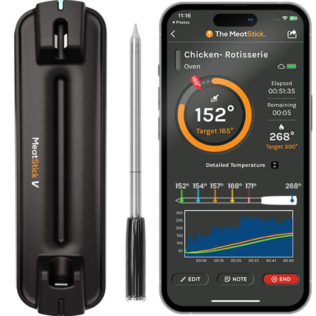 Best Kitchen Thermometer – MeatStick V Wireless Meat Thermometer Review