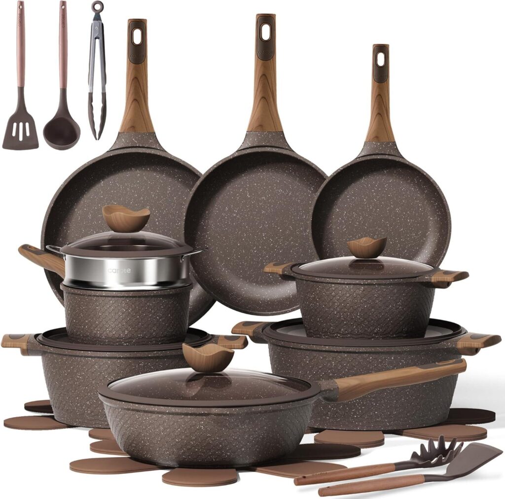Best Cookware – CAROTE 26PCS Nonstick Pots and Pans Review