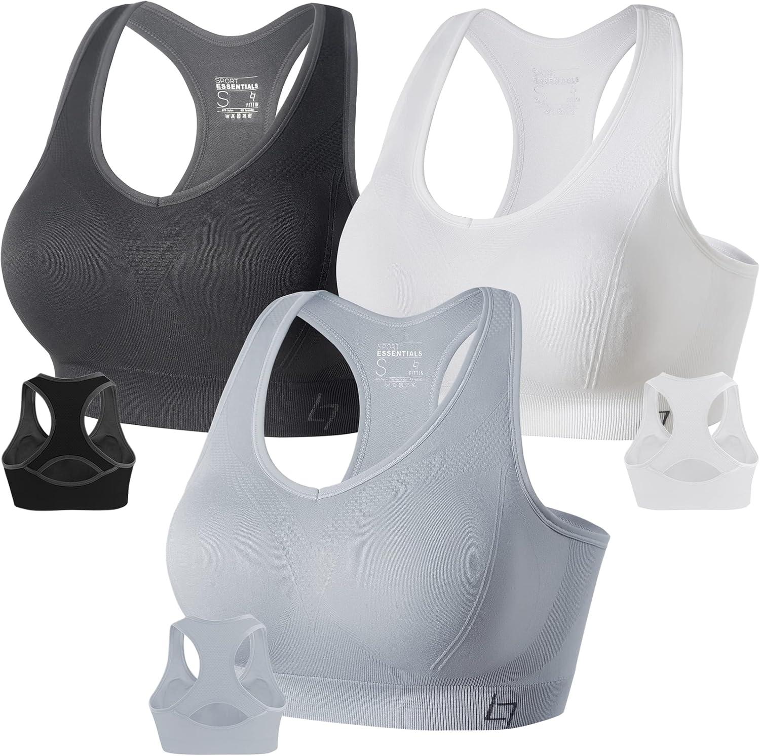 Best Sports Bra – FITTIN Racerback Sports Bras for Women Review