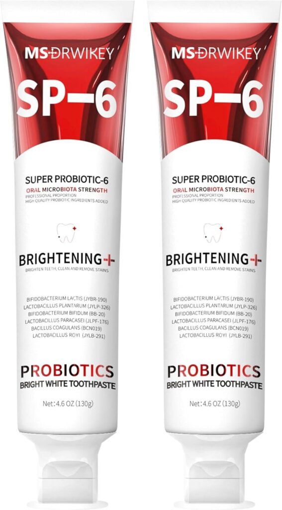 Best Probiotic Toothpaste – SP-6 Probiotic Whitening Toothpaste Review