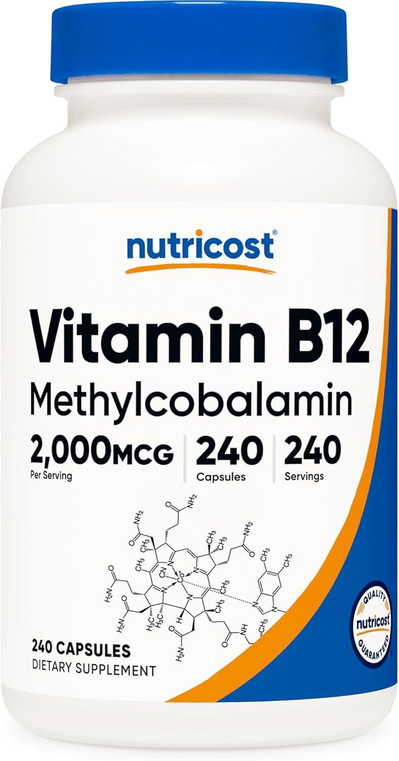 Best B12 Supplement – Nutricost Vitamin B12 2000mcg Review