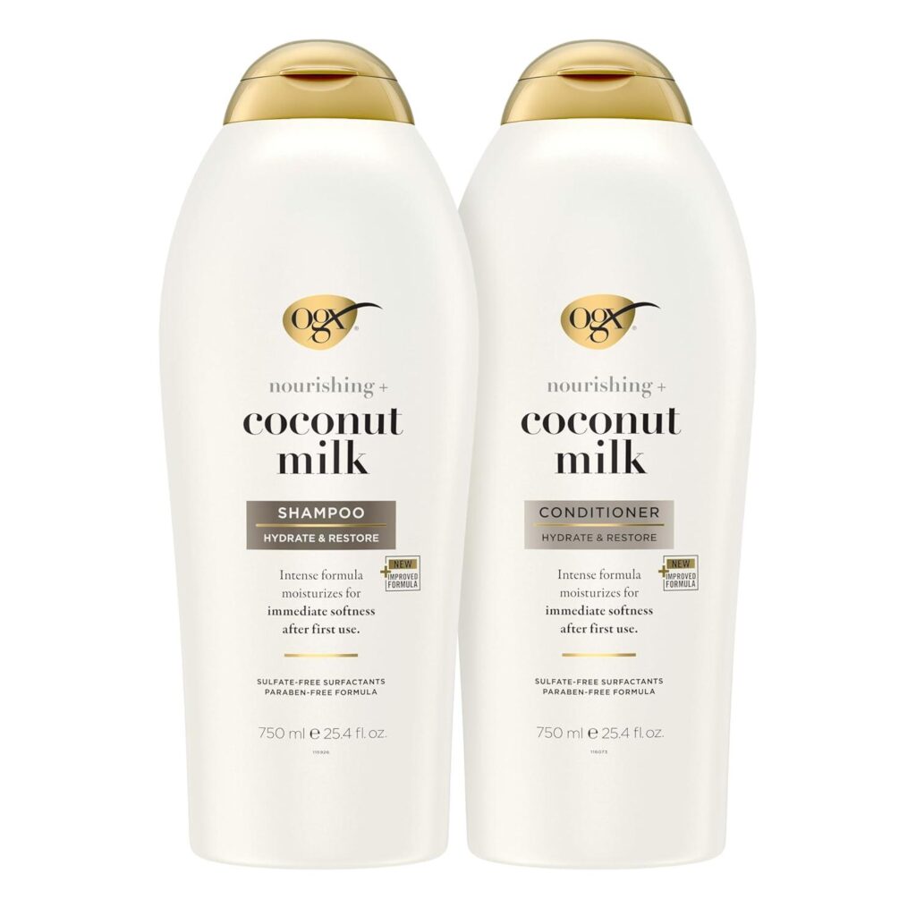 Best Shampoo – OGX Nourishing + Coconut Milk Set Review