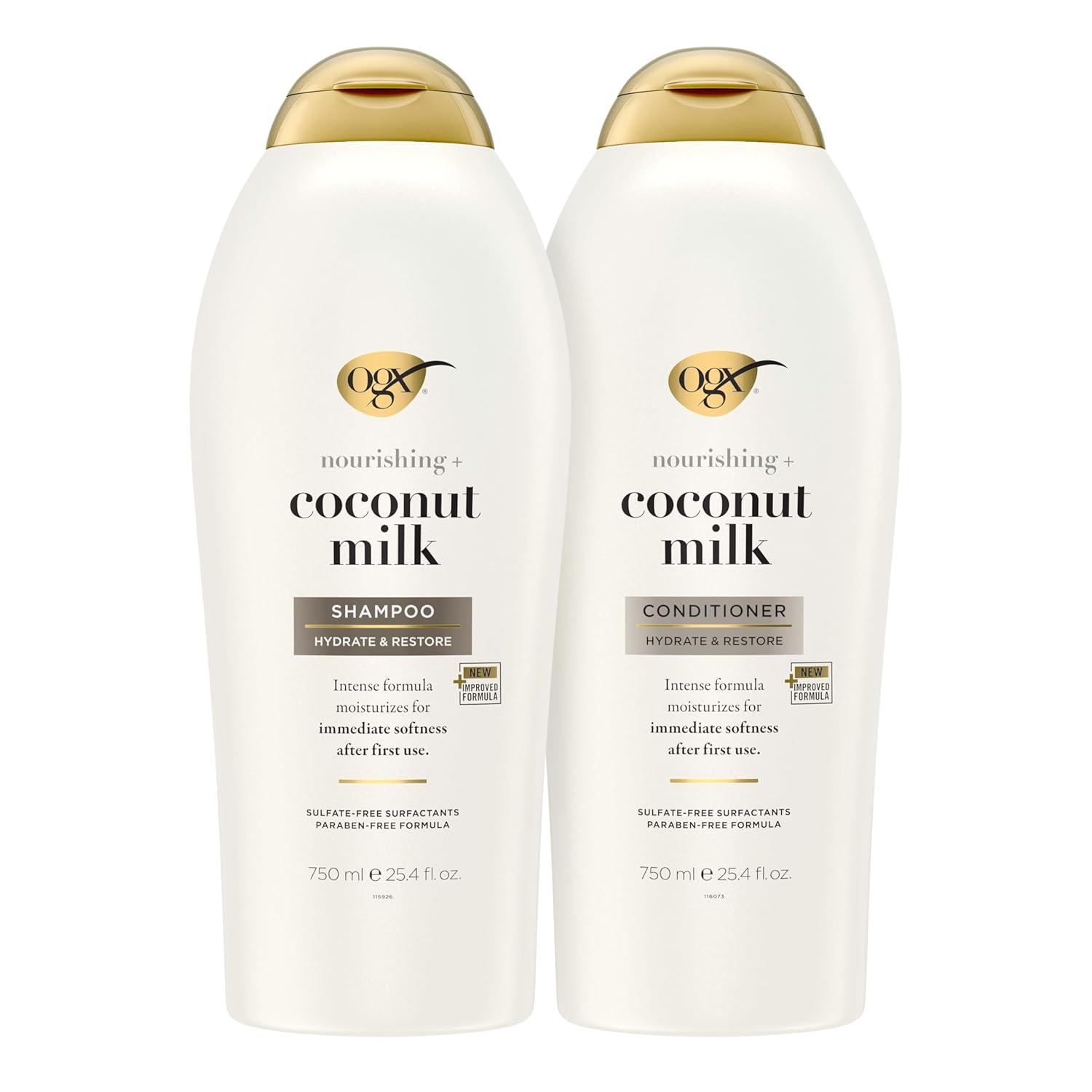 Best Shampoo – OGX Nourishing + Coconut Milk Set Review