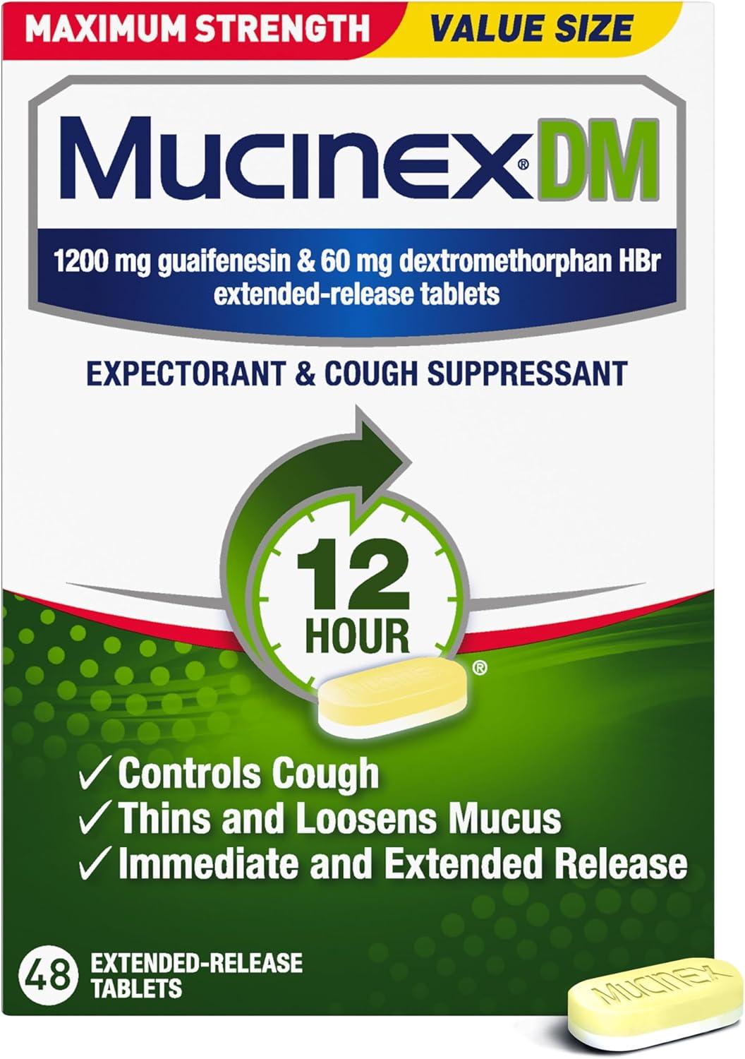 Best Cold & Cough Medicine – Mucinex DM 12Hr Review