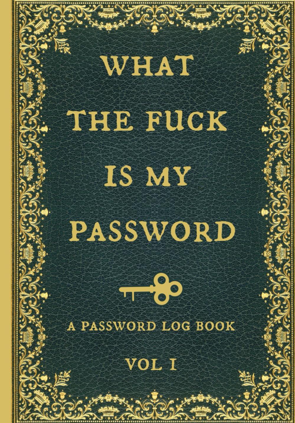 Best Password Organizer – What the fuck is my password Logbook Review