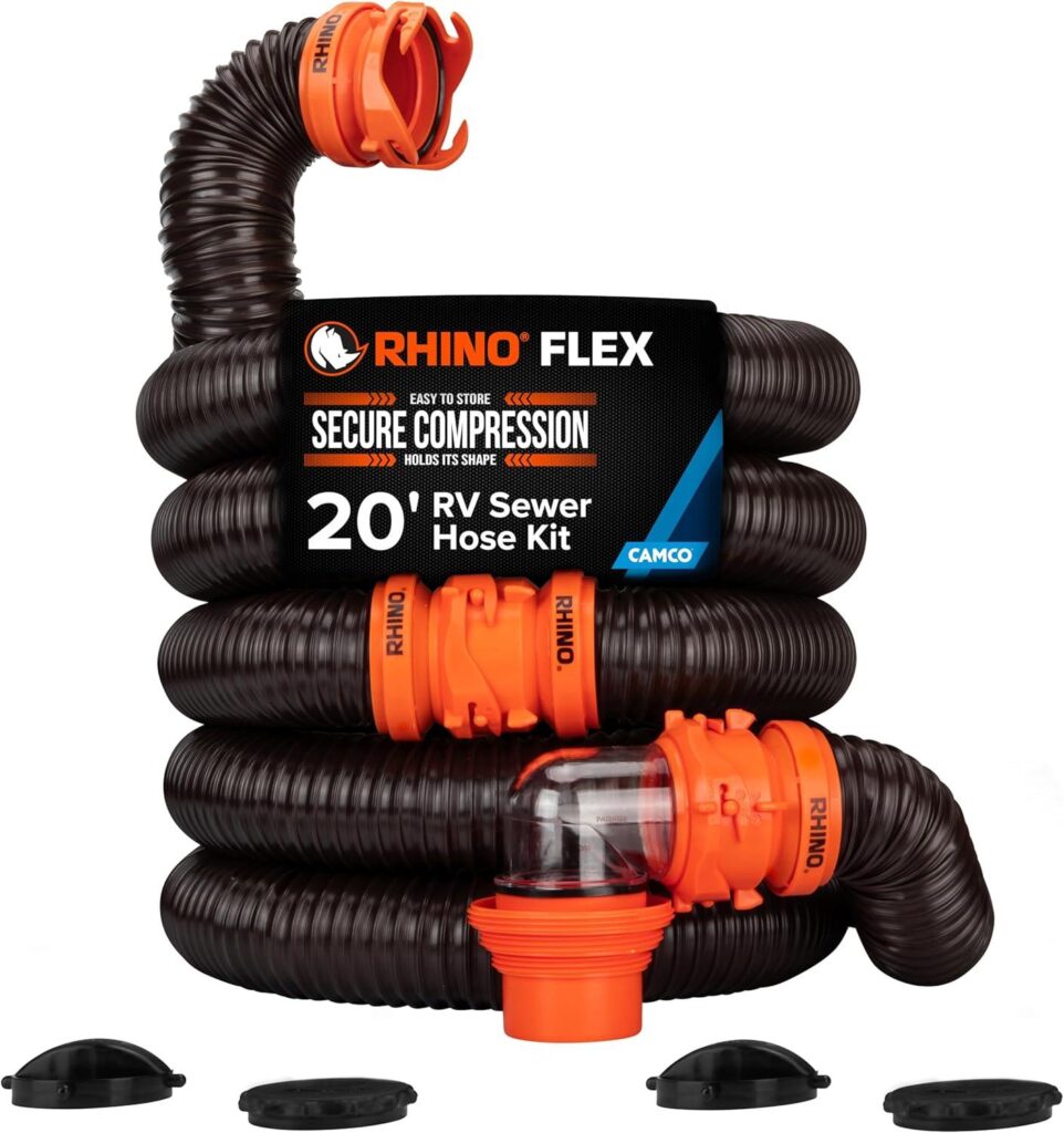 Best RV Sewer Hose – Camco RhinoFLEX 20-Ft Kit Review