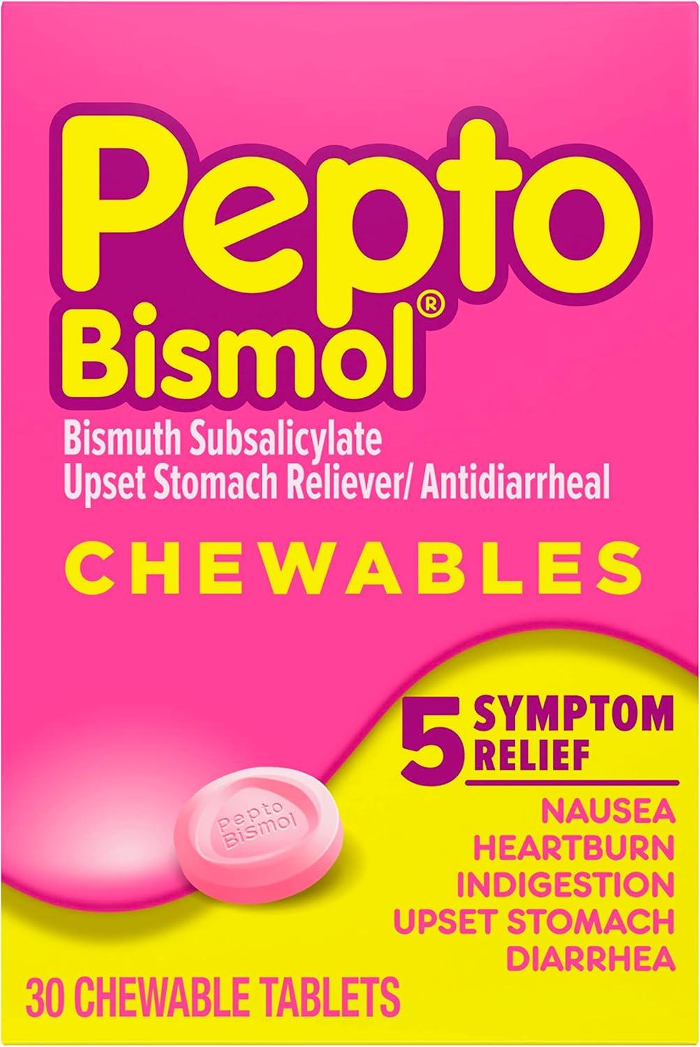 Best Health Supplement – Pepto Bismol Chewable Tablets Review