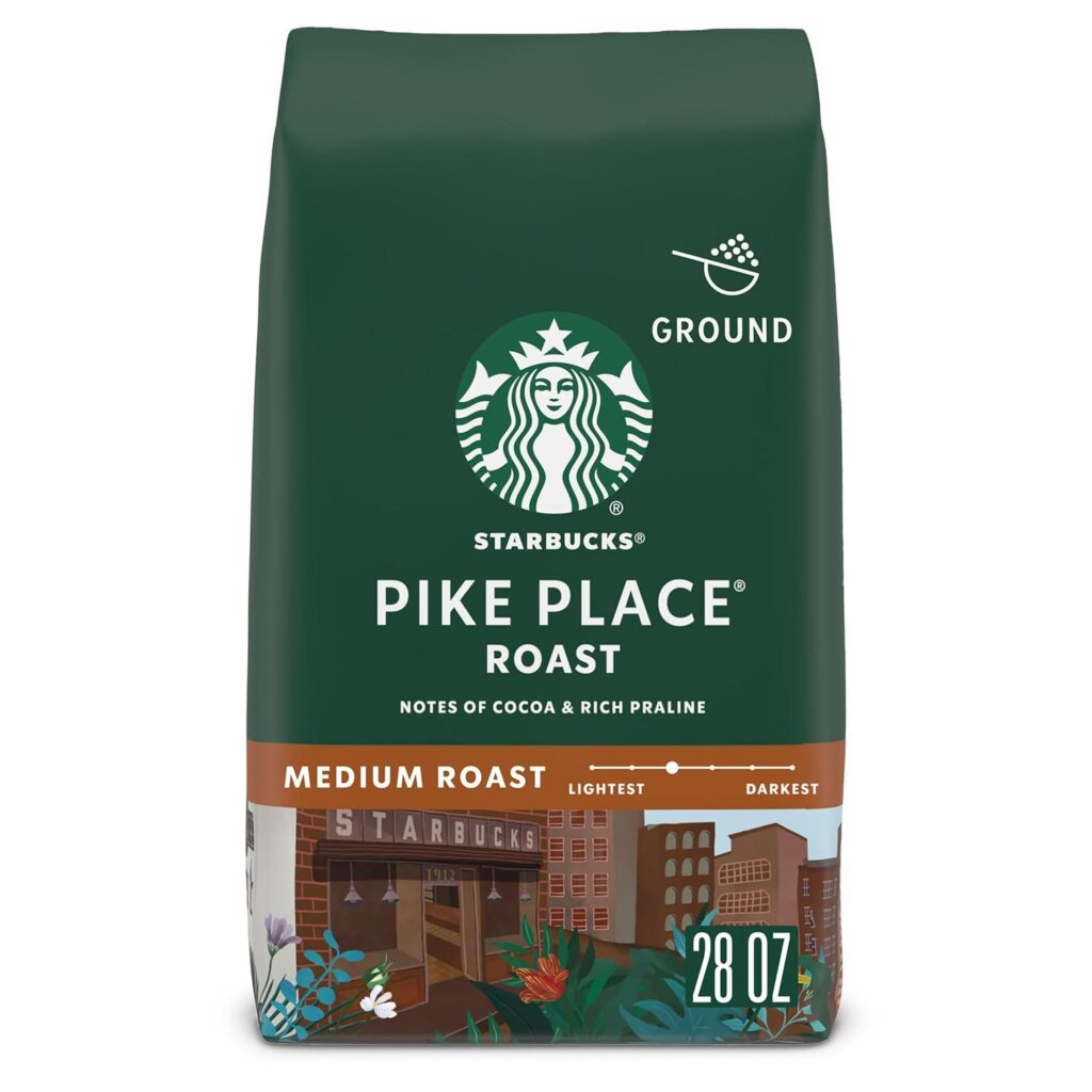 Best Medium Roast Coffee – Starbucks Ground Coffee, Pike Place Review
