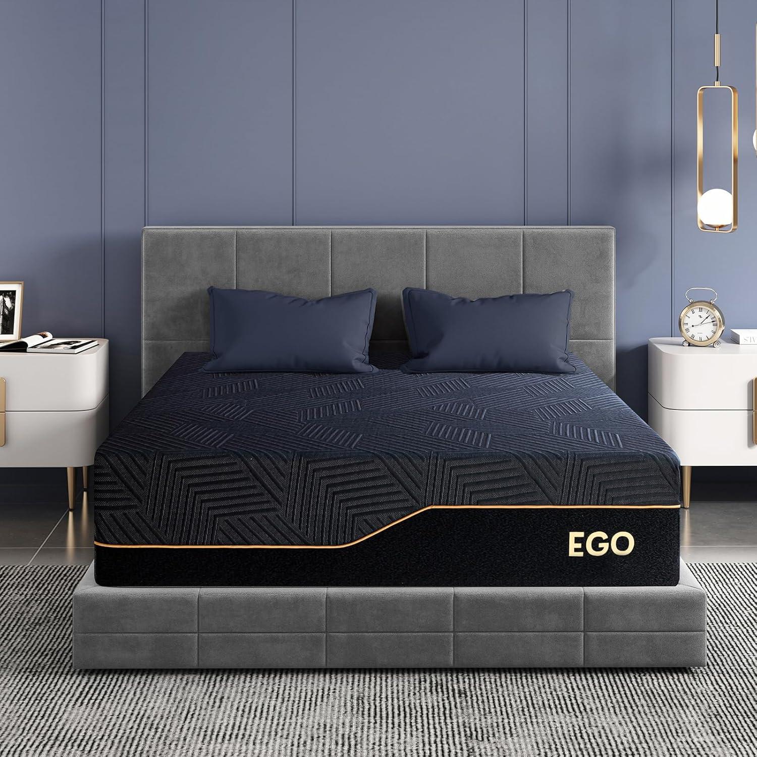 Best Foam Mattress – EGOHOME 14 Inch King Size Memory Foam Review