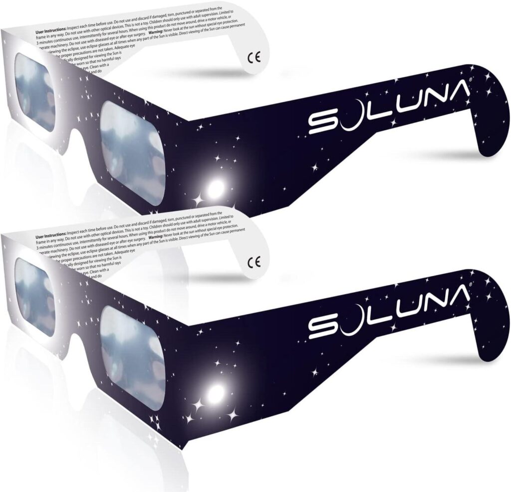 Best Eclipse Glasses – Soluna Solar Eclipse Glasses AAS Approved 2024 Review