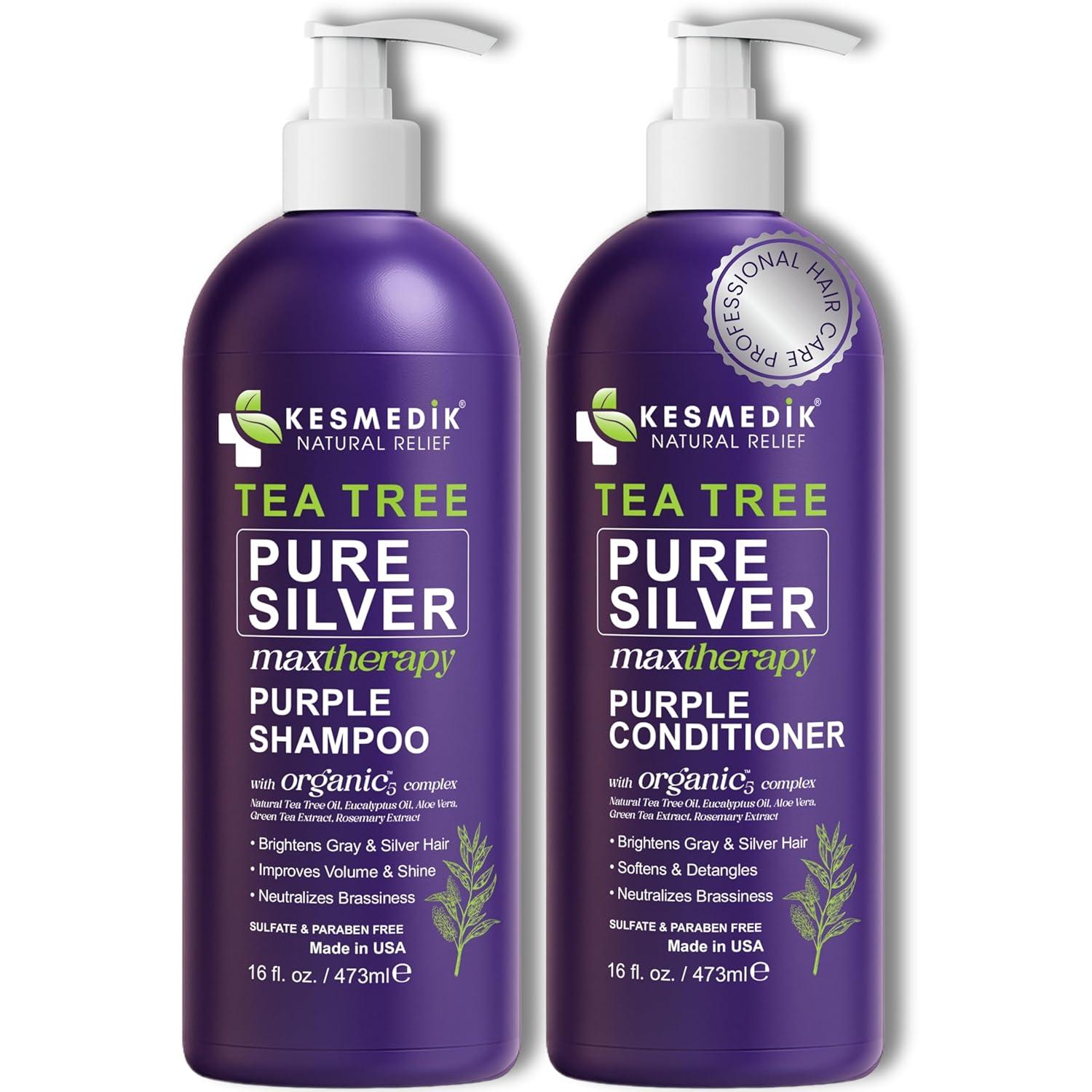 Best Shampoo – Tea Tree Purple Shampoo & Conditioner Set Review