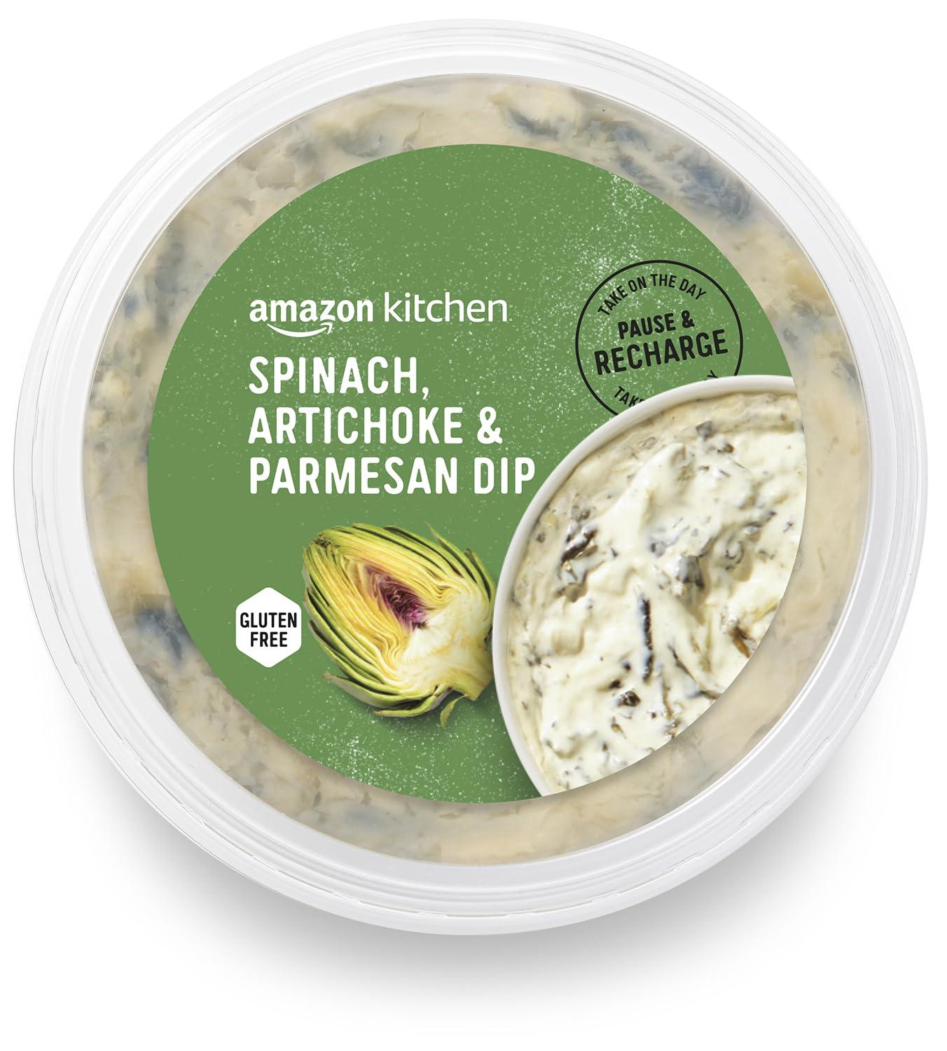 Best Snack Food – Amazon Kitchen, Spinach, Artichoke & Parmesan Dip Review