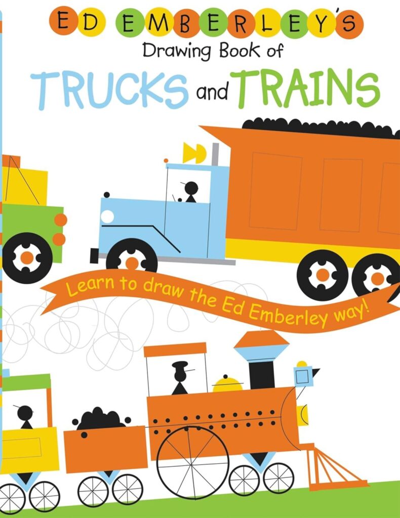 Best Kids Drawing Guide – Ed Emberley’s Drawing Book of Trucks and Trains Review