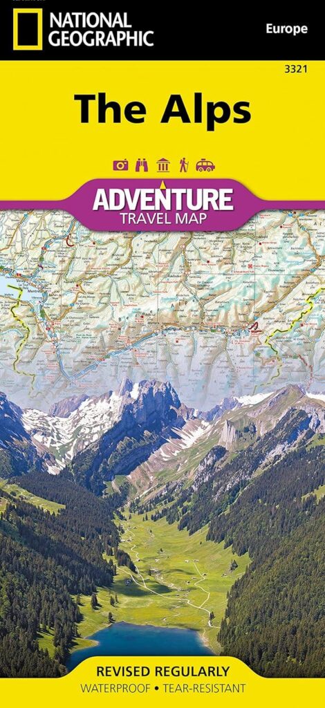 Best Travel Map – Alps Map (National Geographic Adventure Map, 3321) Review
