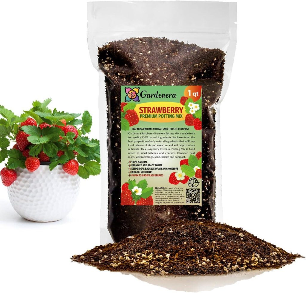 Best Potting Soil – Gardenera Strawberry Premium Mix – 1 Quart Review