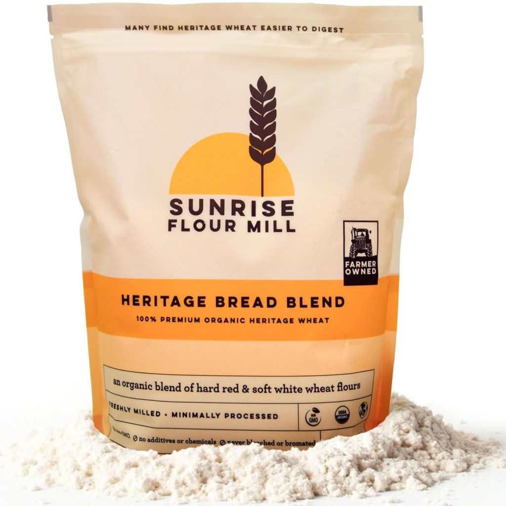 Best Bread Flour – Sunrise Flour Mill Heritage Organic Blend Review