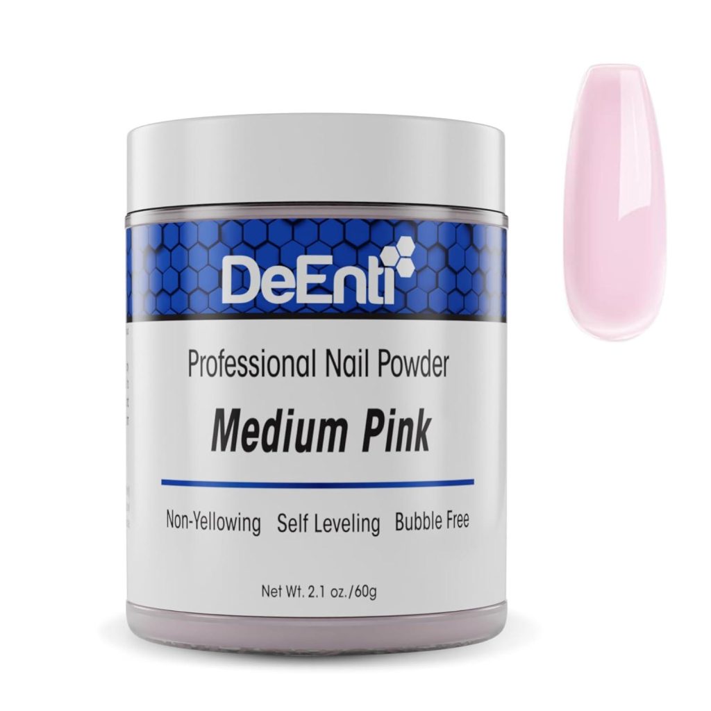 Best Acrylic Nail Powder – 2oz Medium Pink | Top-Rated Review