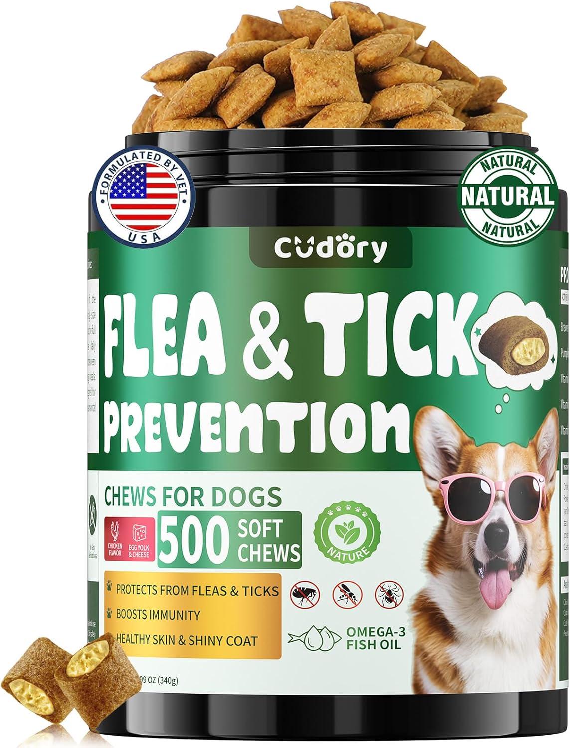 Best Flea and Tick Prevention – 500 Chews for Dogs Review