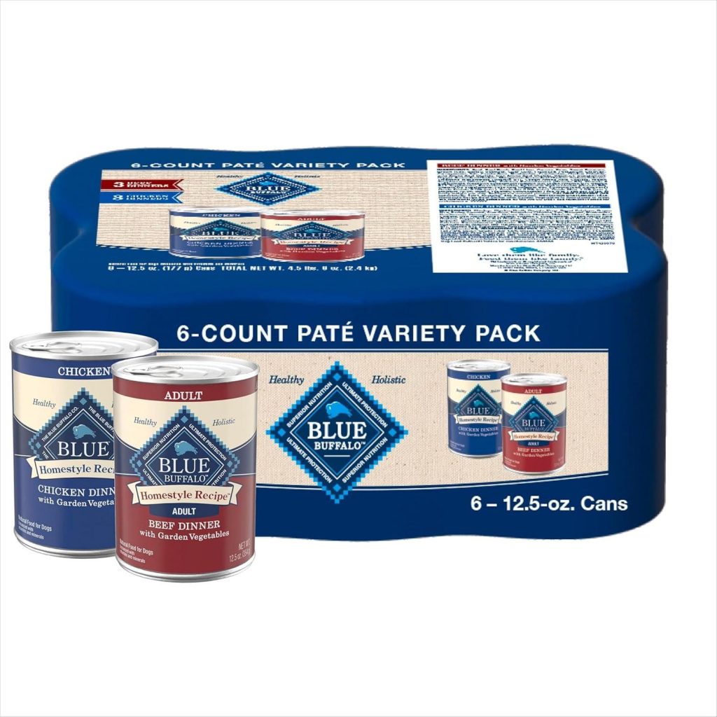 Best Dog Food – Blue Buffalo Homestyle Recipe Adult Wet Food Review