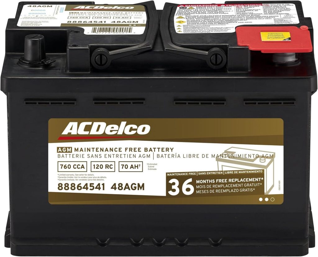 Best Automotive Battery – ACDelco Gold 48AGM Review (36 Months)