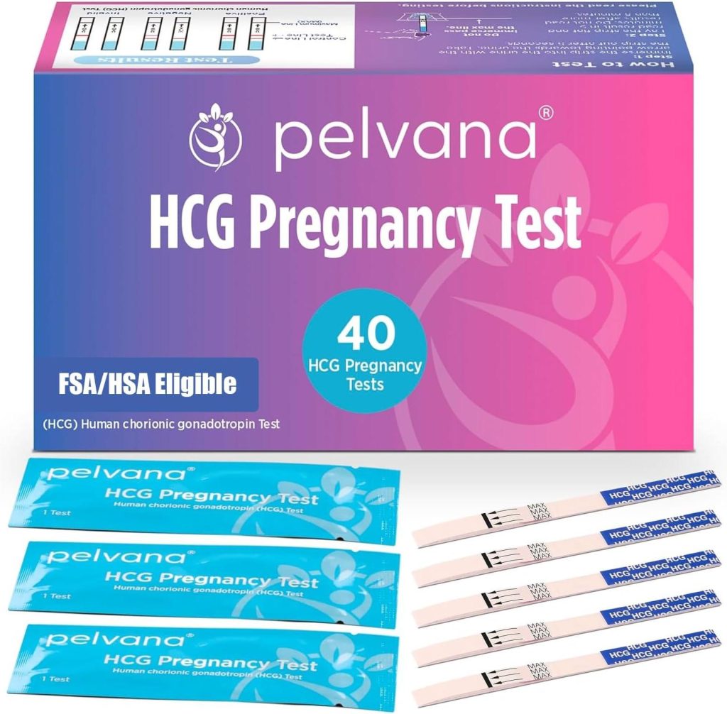 Best Pregnancy Tests – Pelvana HCG Test Strips 40 Count Review