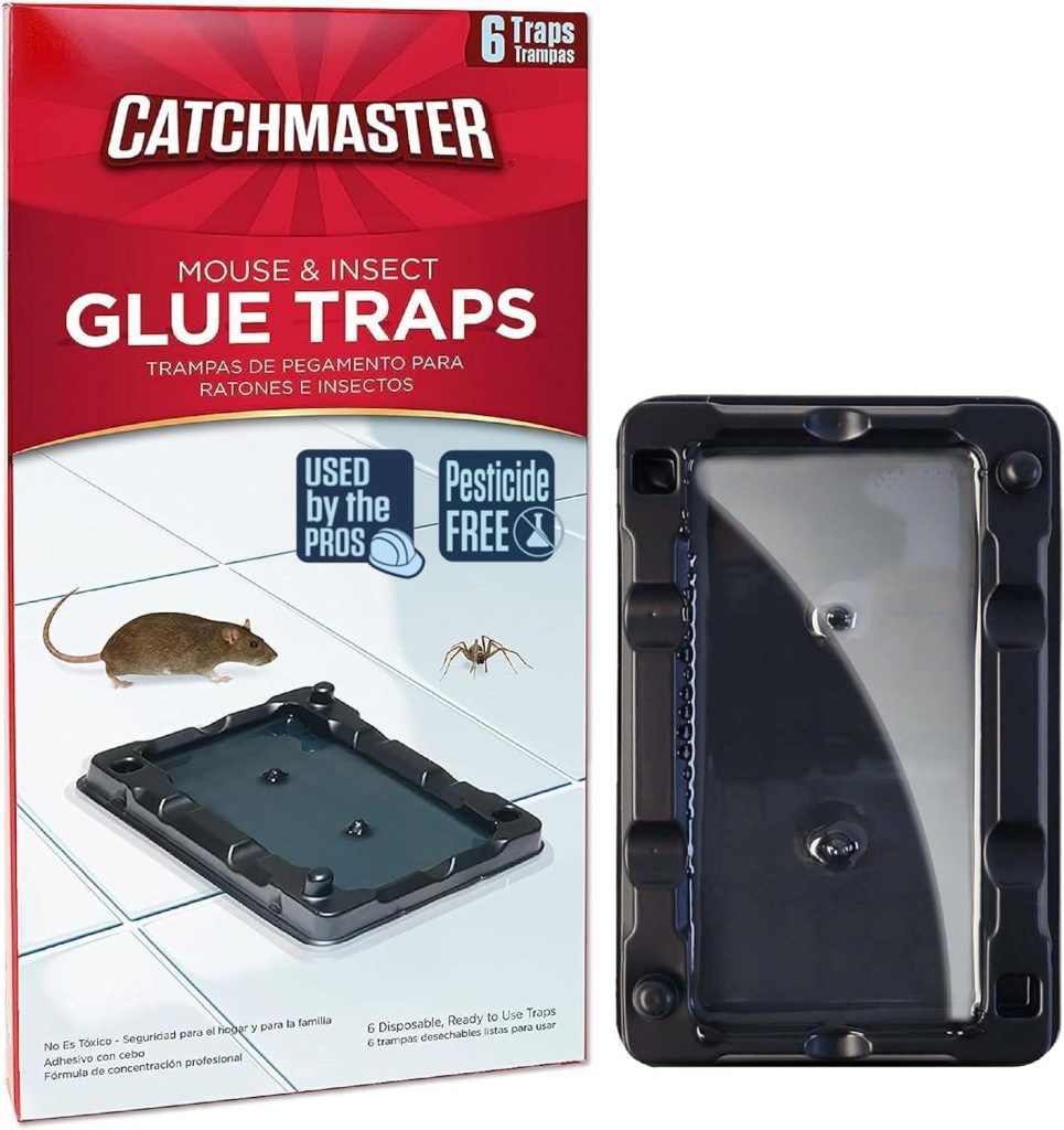 Best Pest Control – Catchmaster-6 Mouse & Insect Glue Traps Review