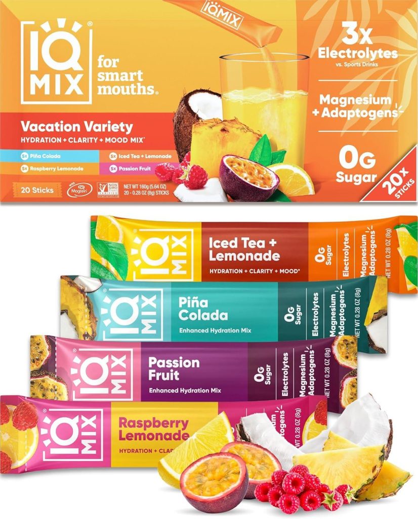 Best Electrolyte Powder – IQMIX Hydration 4-in-1 Formula Review