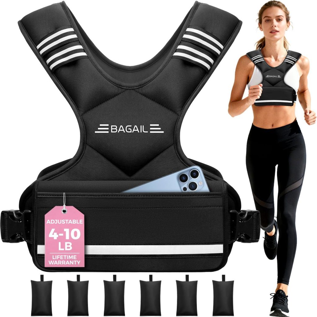 Best Weighted Vest – BAGAIL Adjustable Weighted Vest Review