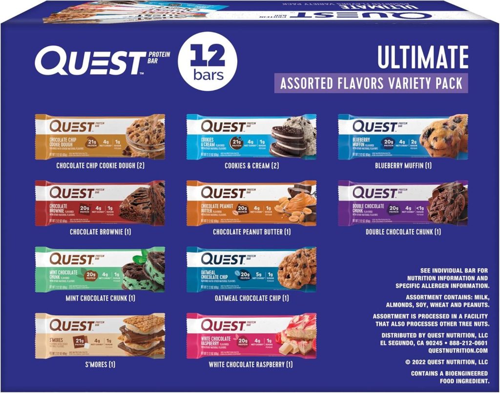 Best Protein Bars – Quest Nutrition Ultimate Variety Pack Review
