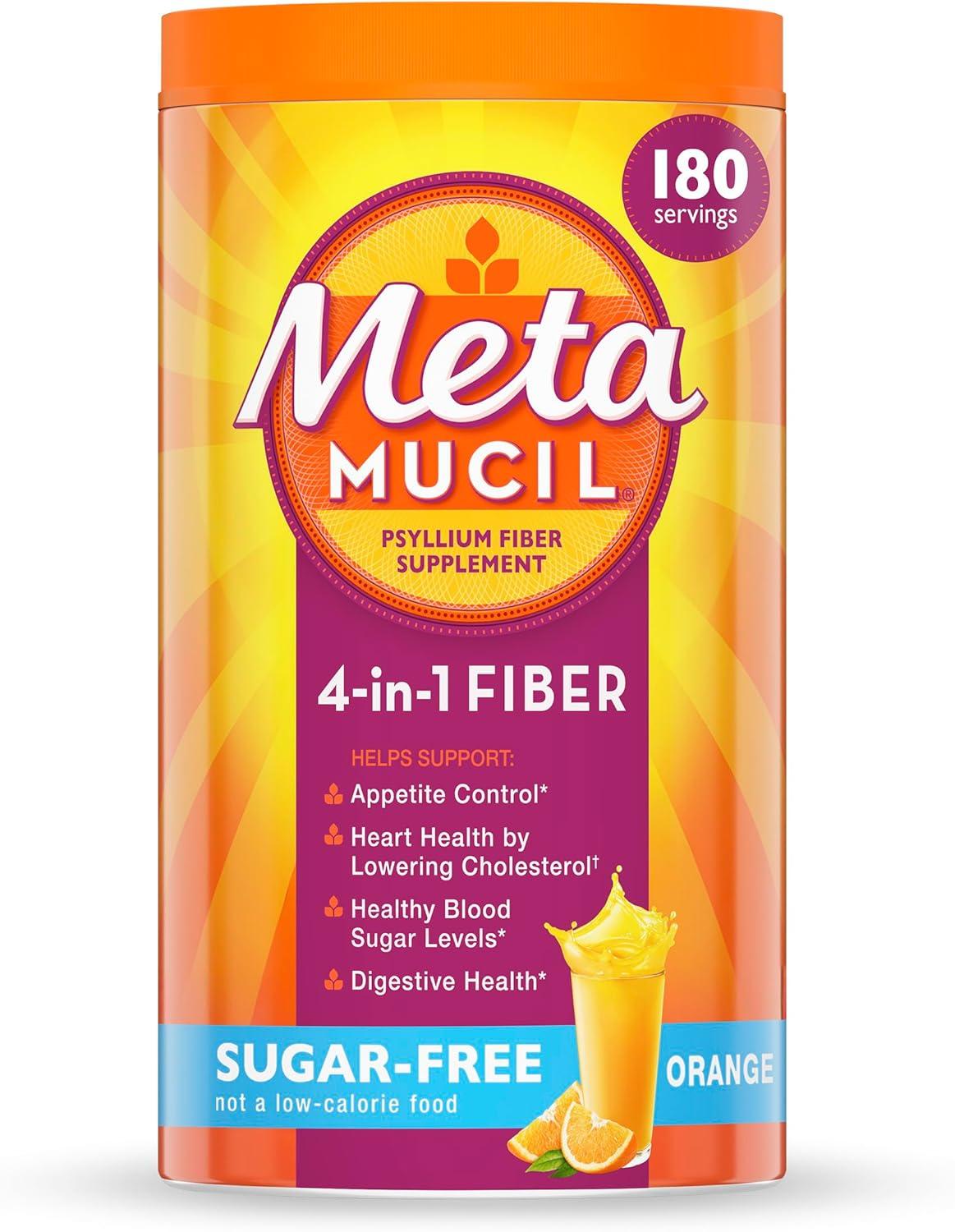 Best Fiber Supplement – Metamucil 4-in-1 Psyllium Husk Review