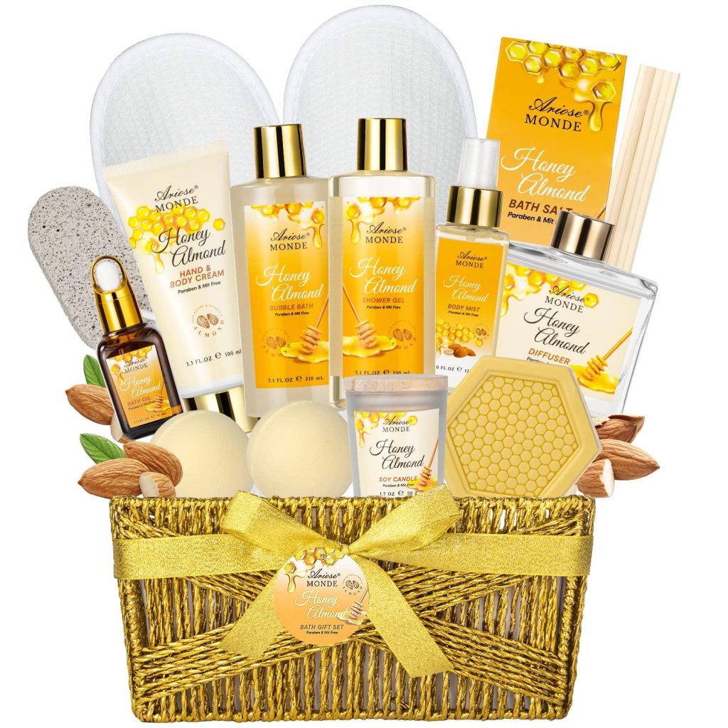 Best Pampering Gift – Luxurious Honey Almond Bath Set Review