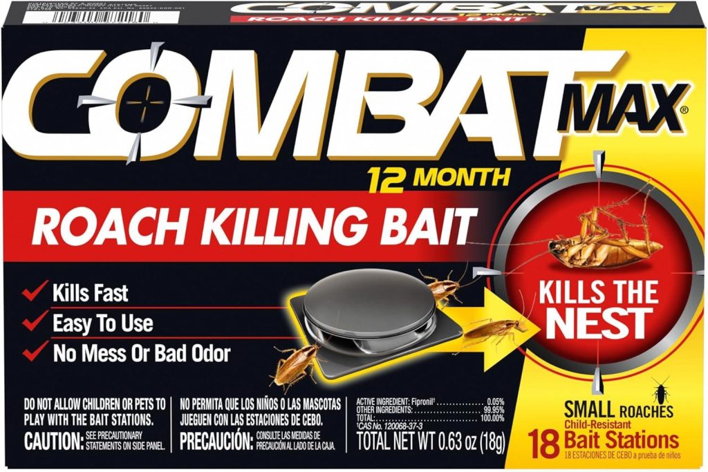 Best Roach Bait – Combat Max 12 Month Killing Bait, 18 Count Review