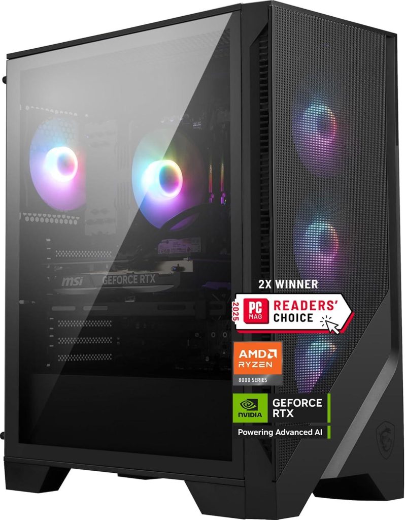 Best Gaming Desktop – MSI Codex Z2: AMD R7-8700F, RTX 5070 Review