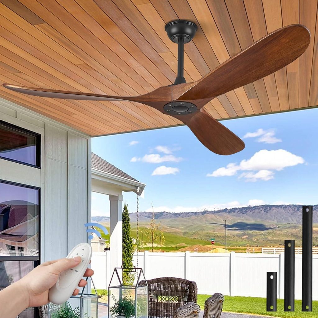 Best Ceiling Fan – ABZ 52″ Solid Wood Ceiling Fan Review