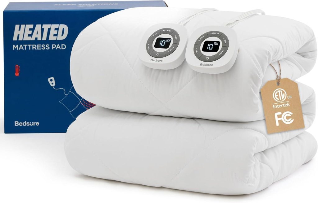 Best Electric Mattress Pad – Bedsure Heated Mattress Pad Queen Review