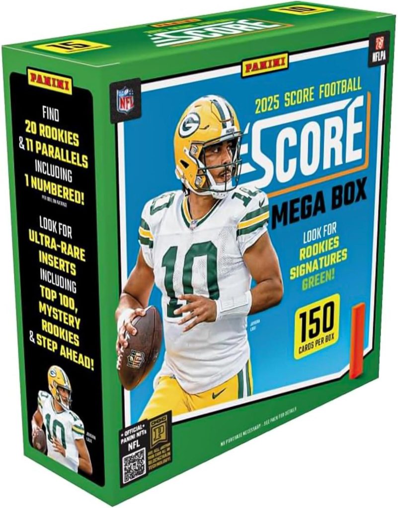 Best Trading Cards – 2025-26 Panini Score NFL Mega Box Review